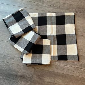 Checker pillow cases